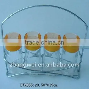 Glass Transparent Jar Used for Spice thumbnail-1