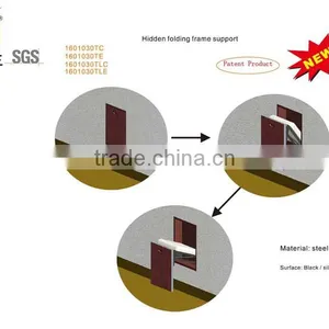 Patent Product Wall Mounted Chair Hidden Folding Chair Hardware for Shoes Rack Shoes Cabinet thumbnail-1