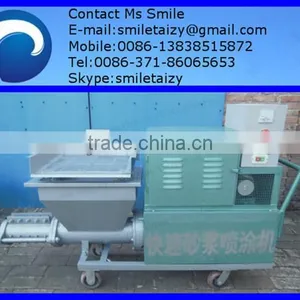 Cement Plaster Spraying Machine With Compact Structure for Durable Using thumbnail-1