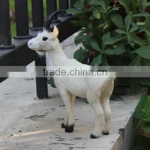 Small Size Plush Plastic Goat Toy thumbnail-1