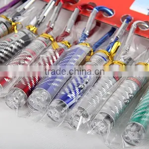 Wholesale Mini Metal Keychain Laser Flashlight thumbnail-4