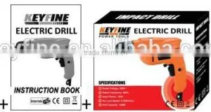 POWER TOOLS 10MM 450W HOT SELLING FAMILY ITEM HIGH QUALITY ELECTRIC DRILL FOR HOME USE thumbnail-2
