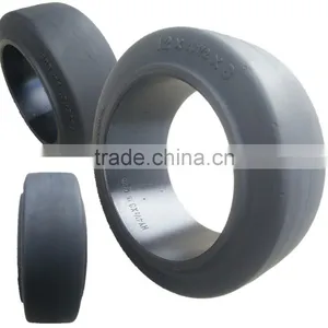 China Solid Tire Manufacturer 22x14x16 Solid Smooth Press on Tires thumbnail-1
