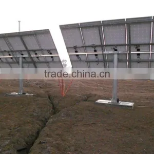 Solar Panel Mounting Bracket on Ground thumbnail-2