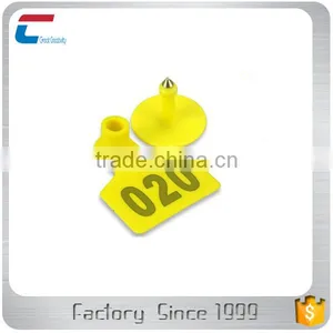 UHF RFID Animal Ear Tags With Barcode /qr Code for Tracking Identification Management thumbnail-6