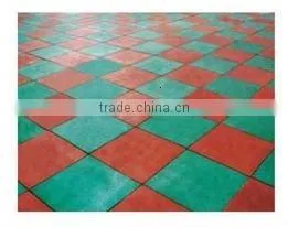 50cmx50cm(WidthxLength) Comfortable Rubber Floor Matting thumbnail-1