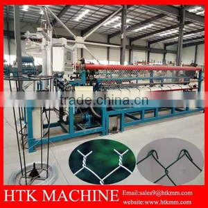 Best Selling Single/Double Wire Chain Link Fencing Weaving Machine Made In China thumbnail-2