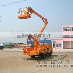 Hydraulic Controlled Work Platform Truck thumbnail-1