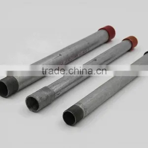 ASTM A53/A500, BS 1387-Hot Dipped Galvanized Steel Pipe -Threaded, Coulping, PVC Cap015* thumbnail-3