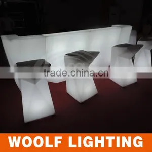Remote Control Plastic Outdoor Furniture With LED Light thumbnail-1