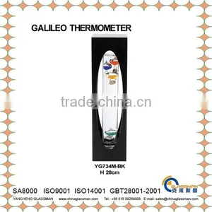 Best Popular Desktop Decoration Galileo Thermometer YG734M-BK thumbnail-1