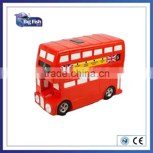 Solar Solar London Bus Decorative British Taxi Solar Light thumbnail-1