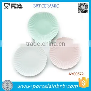 Ceramic Dessert Dish Slices Cake Plate thumbnail-1