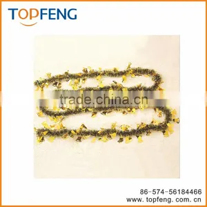 Christmas Wired Tinsel Garland/christmas Tinsel With Bell/ornament Christmas thumbnail-1