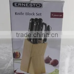 Stock Lot Stock Lot 9pcs Kitchen Knife Set , Kitchen Knives Set, HG150528 Low Price Stock thumbnail-1