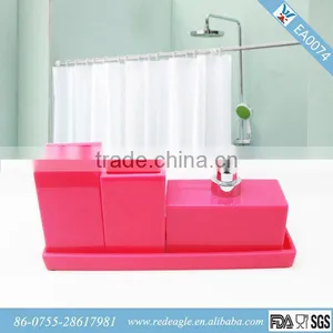 Hot Sale 2015 4 Pcs Bath Set Polyresin Bathroom Set thumbnail-1