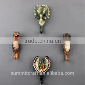 Life-like Resin Decorative Artificial Dragon Wall Mounted Cloth Hook thumbnail-1