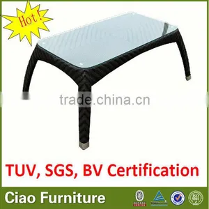 Outdoor Rattan Coffee Table / Easy Design Side Table / Stackable Wicker Table thumbnail-1