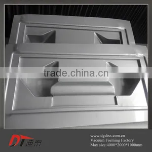 Custome ABS Dark Grey Plastic Parts Cars Vacuum Forming thumbnail-4