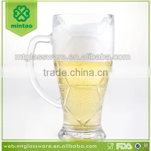 Mintao KB7948 FDA,SGS, Football Shaped Handed Beer Glass thumbnail-1