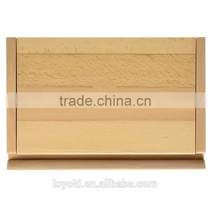 Solid Beech Wood Tablet Holder Folding Book Display Stand Adjustable Wooden Cookbook Reading Book Stand thumbnail-3
