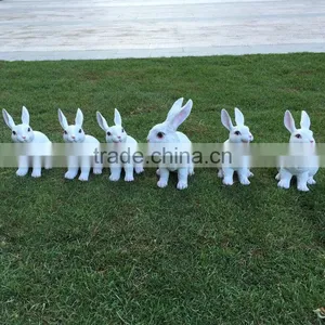 Polyresin Rabbit Figurine Decoration thumbnail-2