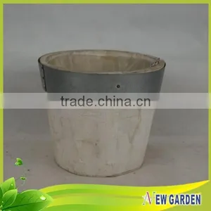 Handicraft Attractive Price Outdoor Garden Tall Square Wooden Vases thumbnail-3