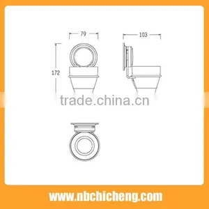 2016 High Quality Toothbrush Holder Plastic Bath Holder thumbnail-2