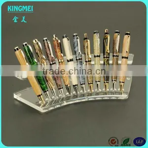Popular Sale Customized Acrylic Pen Holder,Single U Shape Acrylic Pen Display Stand thumbnail-4