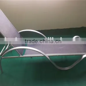 Mesh Aluminum Sun Lounge Chair thumbnail-3