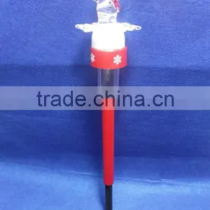 New Product Plastic Warmer White LED Garden Light With Snowman Outdoor Decorations thumbnail-1