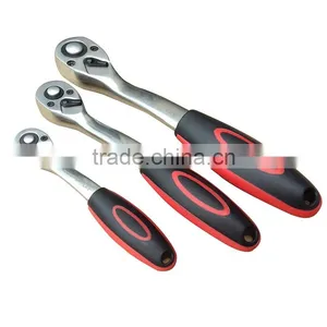 1/2" 3/8" 1/4" Ratchet Wrench(Socket Set) 72t Cr-v thumbnail-1