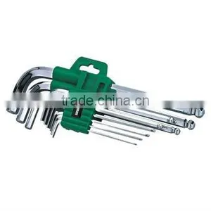 9PCS EXTRA LONG BALL POINT HEX KEY SET thumbnail-1