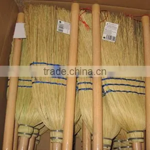 Wood Handle Corn Besom thumbnail-1
