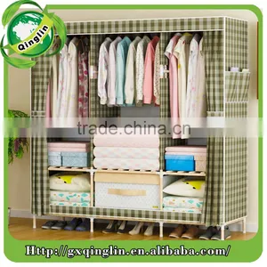 Big Size 150*45*170cm Nice Folding Wardrobe Closet Cabinet Made in China thumbnail-4