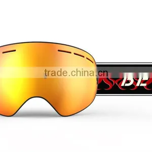 TPU Frame and Smoke REVO Red Lens Ski Goggle With CE and FDA Certificate thumbnail-4