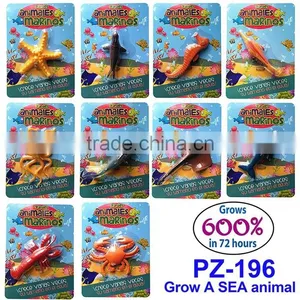 PZ-196 Magic Ocean Animal Water Growing Toys thumbnail-3