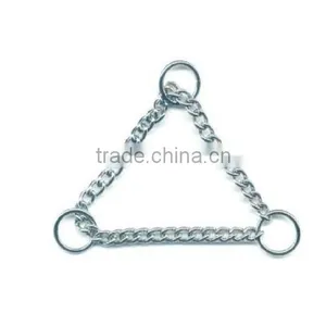Dog Collar Neck Choke Chain And Metal Chain Pet Collar , Wholesale Strong Durable Fashion Dog Collar Choke Chains thumbnail-1