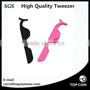 2017 Pink Eyelash Extension Tweezers Stainless Steel Tweezers thumbnail-1