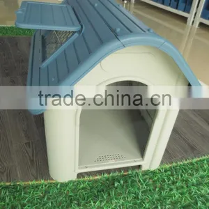 Outdoor Plastic Dog House With Window thumbnail-3