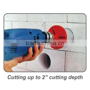 Tungsten Carbide Gritted Hole Saw Set thumbnail-4