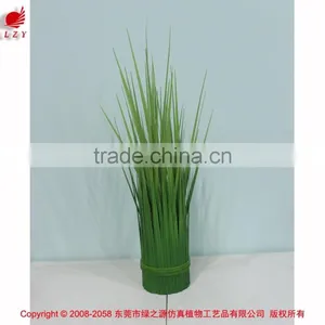 High Quality Plastic Artificial Bundle Fake Onion Grass for Home Decoration thumbnail-1