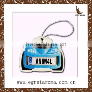 Best Seller and Choice for Car Air Freshener Use Custom Design Promotional Hanging Car Paper thumbnail-2