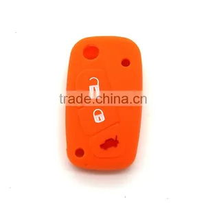 Wholesale Custom Silicone Rubber Car Key Cover Car Remote Key Case for FIAT thumbnail-2