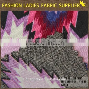 Rayon Digital Printing Fabric Made in China100% Printed Viscose Woven Fabric Fashion Lady Garment Fabric thumbnail-5