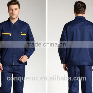 Best Quality Cotton Fabric Workers Wearable Used Work Uniforms thumbnail-4