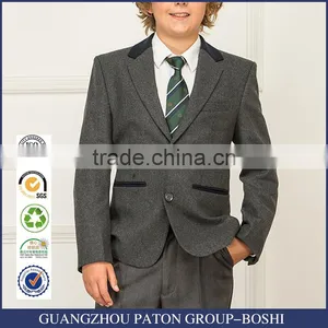 Junior School Uniforms Custom Grey Suit Sets For Graduation Or Party thumbnail-1