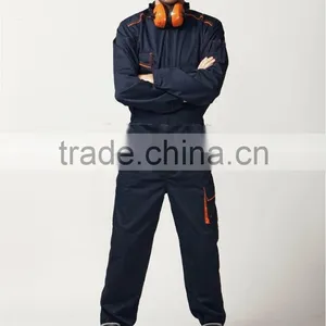 Customized 2015 Lastest 100% Cotton Canvas Thicker Coverall Work Uniform thumbnail-1