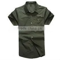 New Design Short Sleeve Security Guard Uniform Shirt 100% Cotton thumbnail-2