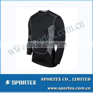 2015 New Design Flatlock Mens Compression t Shirt thumbnail-6